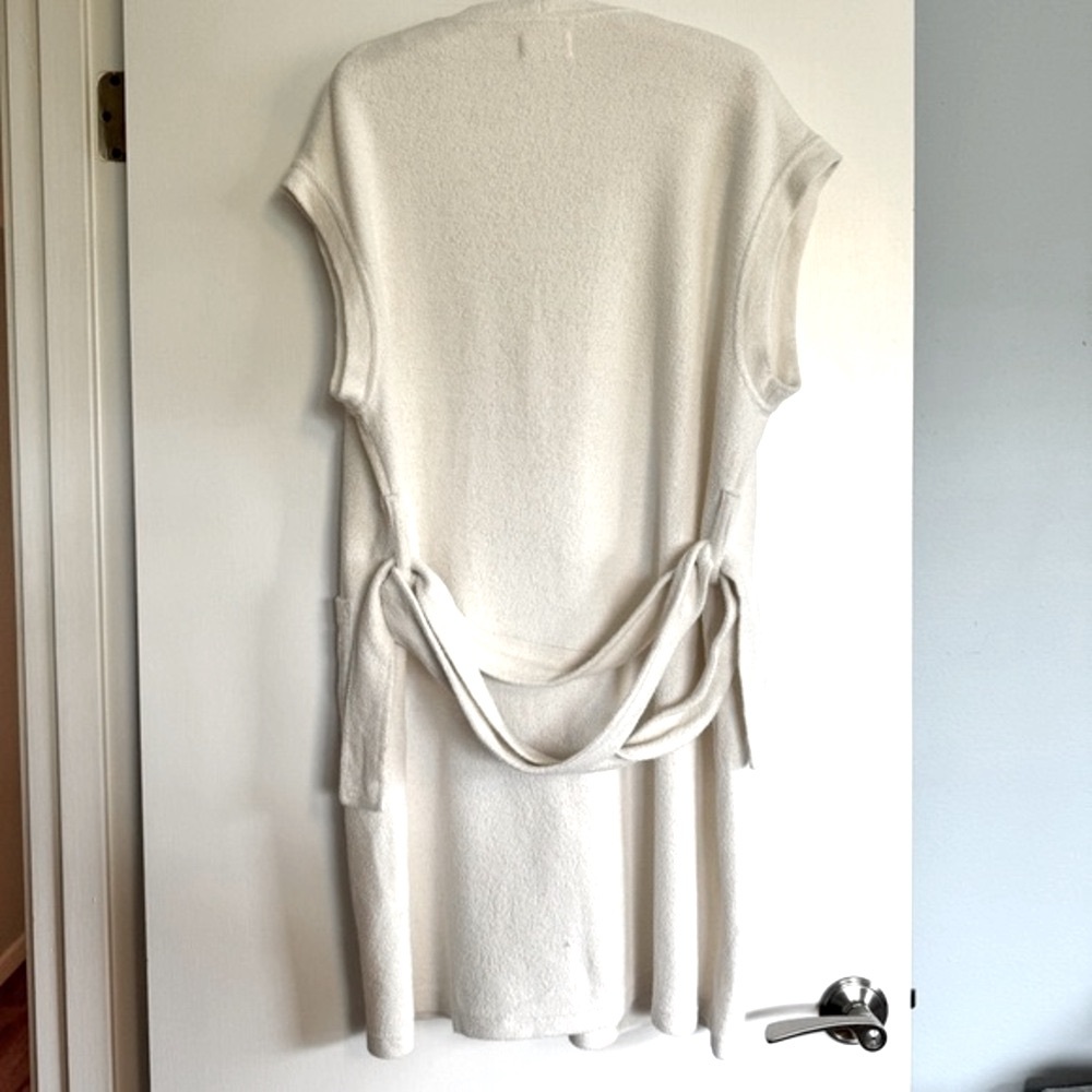 NWOT! Coco Terry Beach Coverup Dress summer robe capsule wardrobe L XL flaws - Picture 5 of 16